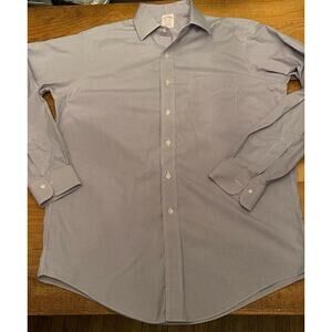 Brooks Brothers 15.5-34 Regular Non Iron Button Up Shirt Long Sleeve Supima